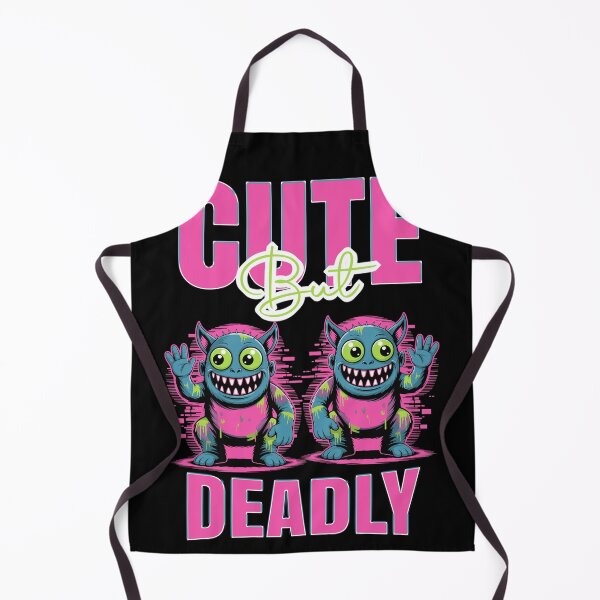 Item preview, Cute but Deadly – Funny Monster / Quirky Graphic T-Shirt designed and sold by Grxcreation.