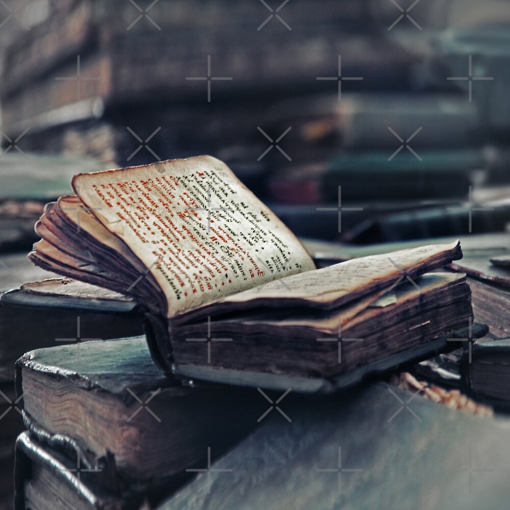 "Antique Book Library Treasure For Bookworms" By Tanjica | Redbubble