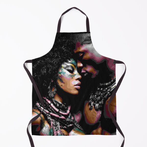 Item preview, Afro Nova black love art designed and sold by Blackcanvas444.