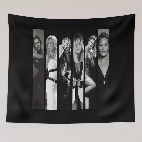 Item preview, Helene Fischer vertical collage Black and White designed and sold by KarlaKohl.