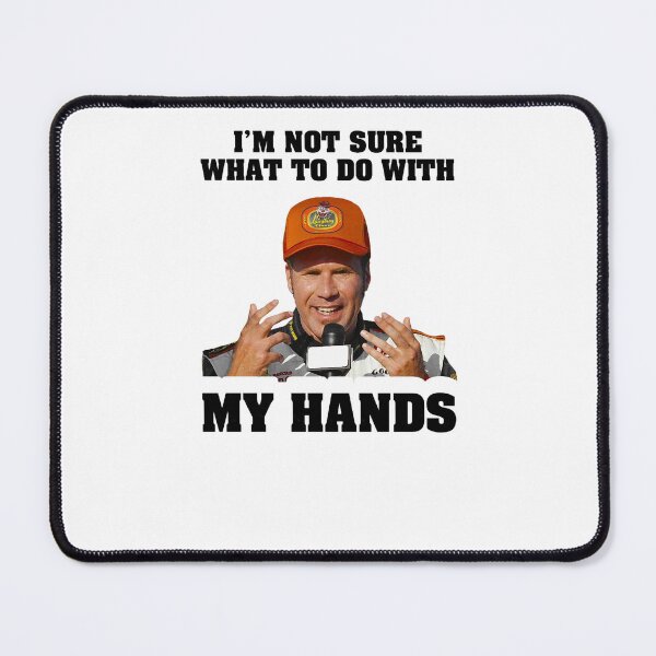 Item preview, I'm Not Sure What To Do With My Hands Meme designed and sold by CourteneyBoyd.