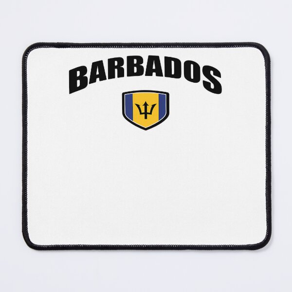Item preview, Barbados Sport With Patriotic Flag Shield designed and sold by JAYFRIESENSHOP.