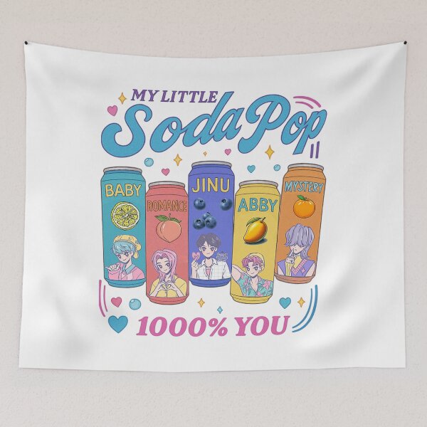 Item preview, My Little Soda Pop Saja Boys Kpop Demon designed and sold by StephanUpton.