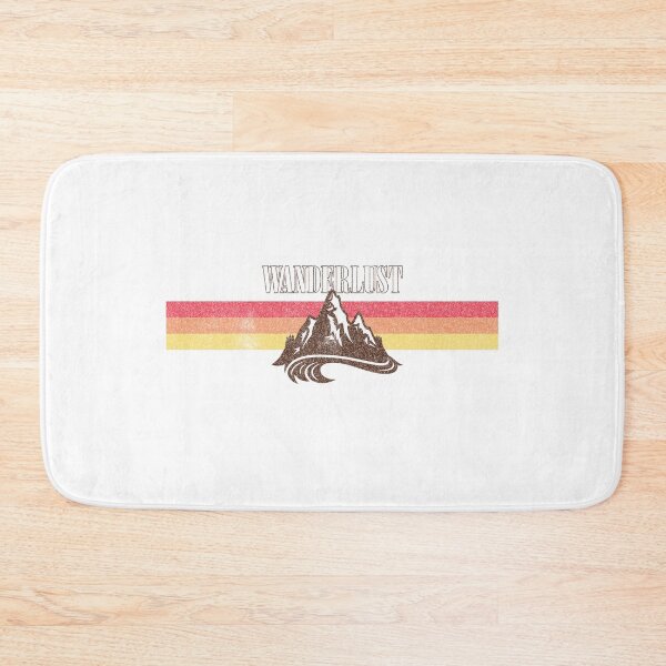 Item preview, Wanderlust Retro Mountain and Ocean Design designed and sold by The secret storage room.