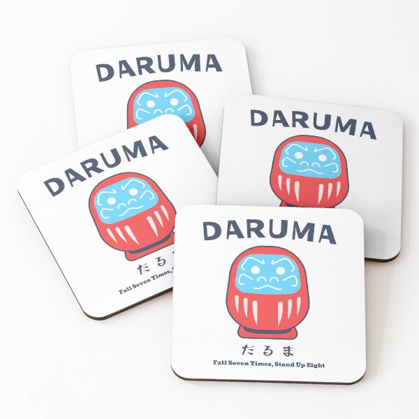 Item preview, Daruma - Japanese Hiragana Design Collecdtion designed and sold by Genki Tee.
