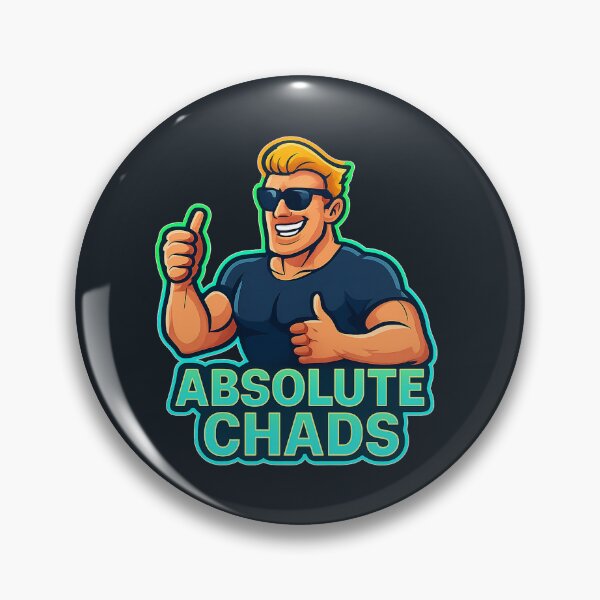 Item preview, Absolute Chads – Meme Cartoon Muscle Design designed and sold by Bratak.