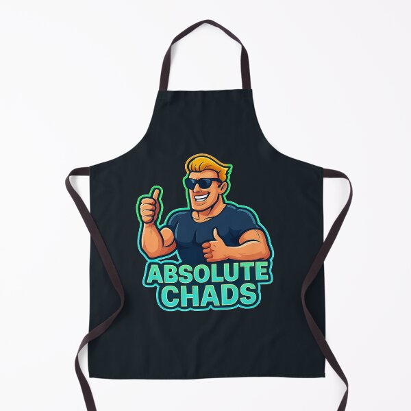 Item preview, Absolute Chads – Meme Cartoon Muscle Design designed and sold by Bratak.