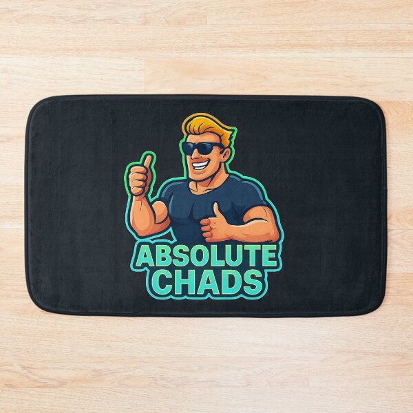 Item preview, Absolute Chads – Meme Cartoon Muscle Design designed and sold by Bratak.