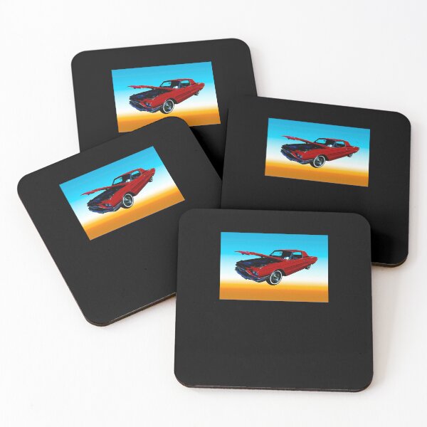 Item preview, 1966 Ford Thunderbird In Red designed and sold by hgmbkptkw.