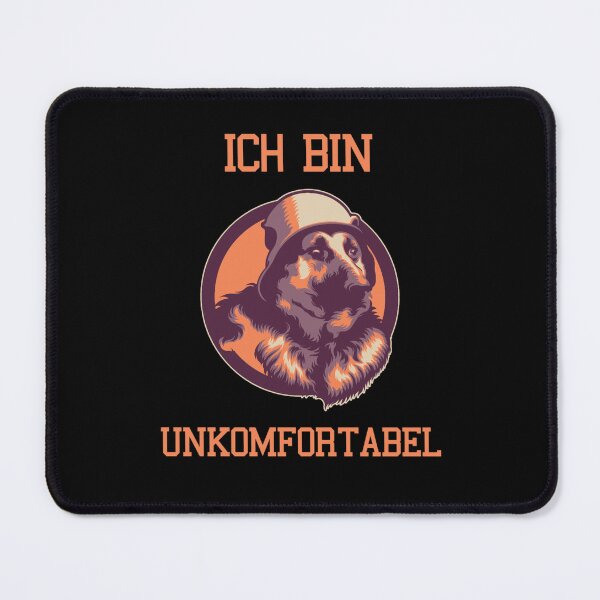 Item preview, Ich Bin Uncomfortable German Shepherd Meme  designed and sold by DanaAlbert.