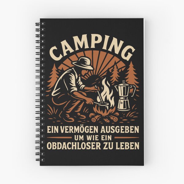 Artikelvorschau, Camping Design mit Humor für begeisterte Camper entworfen und verkauft von LuminOrb.