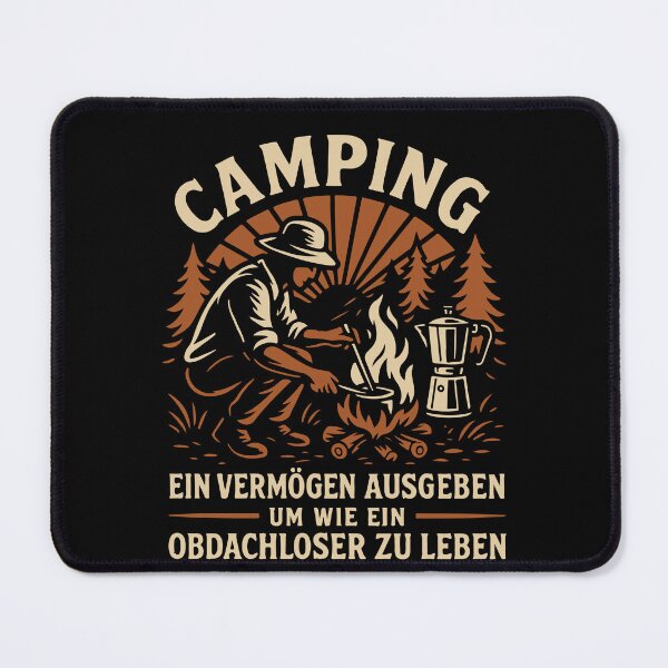 Item preview, Camping design with humor for enthusiastic campers designed and sold by LuminOrb.