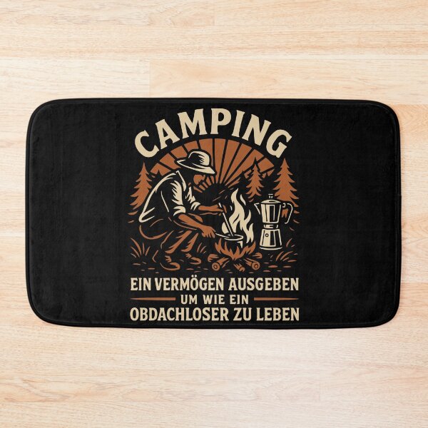 Item preview, Camping design with humor for enthusiastic campers designed and sold by LuminOrb.
