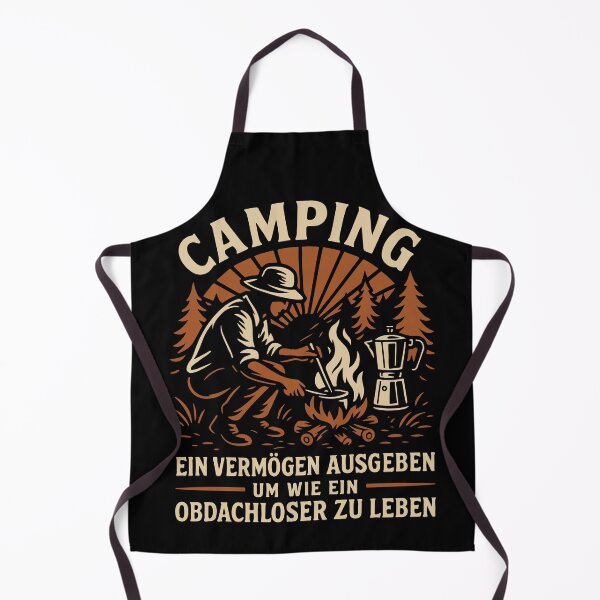 Item preview, Camping design with humor for enthusiastic campers designed and sold by LuminOrb.