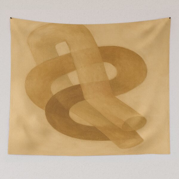Item preview, Earthen Interlock – Minimalist Abstract Design designed and sold by AnimalAirtistry.