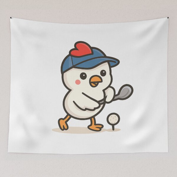 Item preview, Chicken Tee Time Champ designed and sold by PlanetBoi.