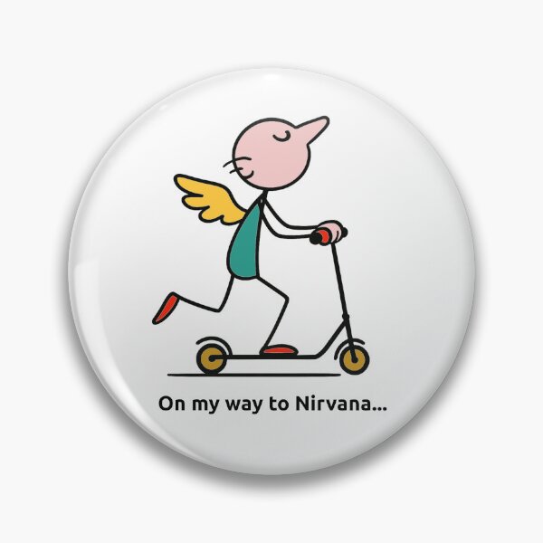 Item preview, On My Way To Nirvana (boy) designed and sold by MarionOhmer.