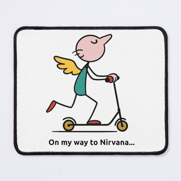Item preview, On My Way To Nirvana (boy) designed and sold by MarionOhmer.