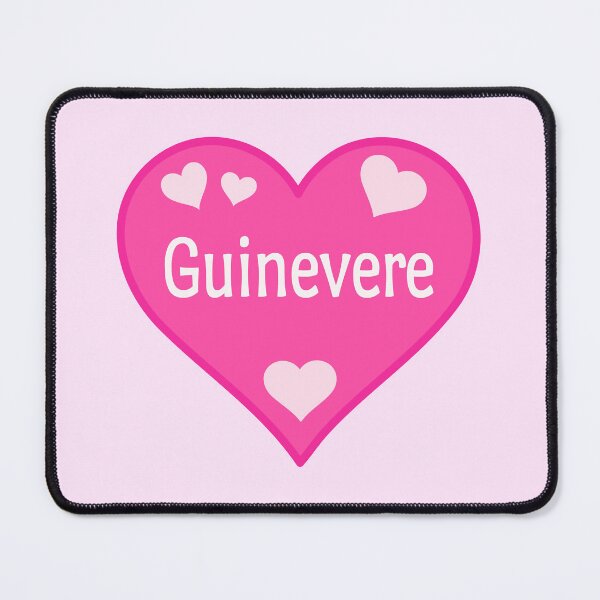 Item preview, Guinevere Name Pink Heart designed and sold by Jeallan Designs.