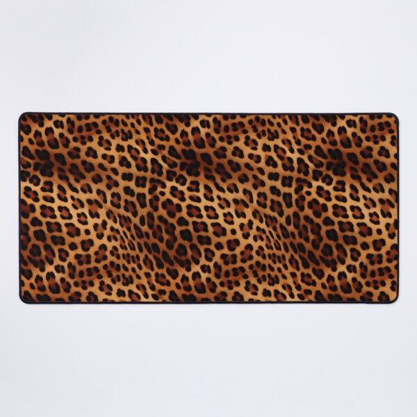 Item preview, Faux/Fake Fur Leopard Gold Fabric designed and sold by weirdcorner.