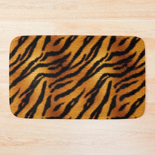 Item preview, Faux/Fake Tiger fur skin pattern designed and sold by weirdcorner.