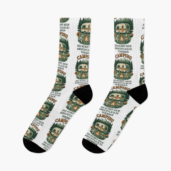 Item preview, Camper humor funny camping design retro style designed and sold by LuminOrb.