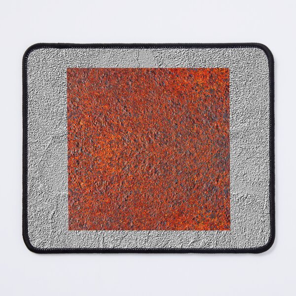Item preview, Silver & Orange square  designed and sold by Bazarstreet.