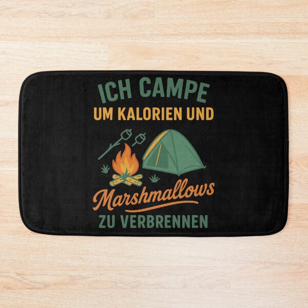 Item preview, I camp to burn calories camping holiday designed and sold by LuminOrb.