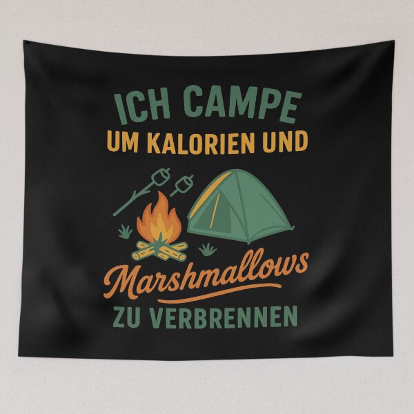 Item preview, I camp to burn calories camping holiday designed and sold by LuminOrb.