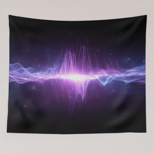 Item preview, Violet Noise Healing Frequency designed and sold by Cosmicly-Inked.