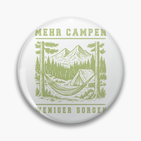 Item preview, More Camping Less Worries Camping Adventure Retro designed and sold by LuminOrb.