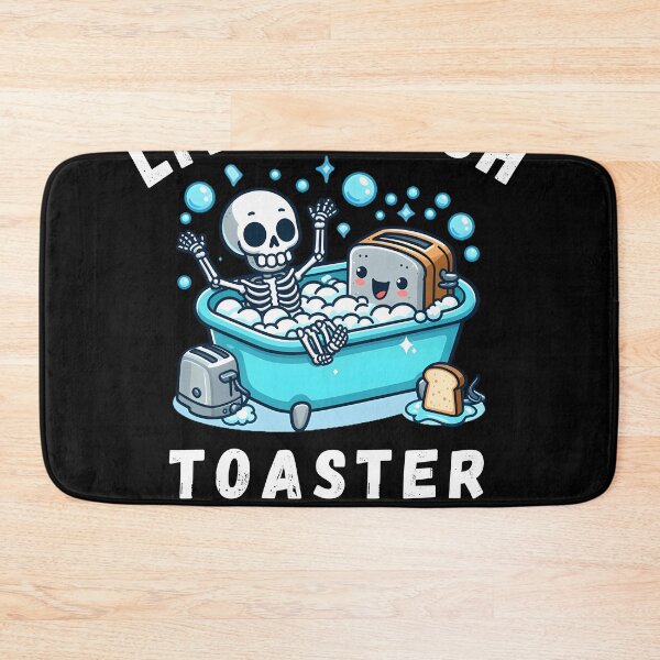 Item preview, Live Laugh Toaster Bath Sarcastic Unhinged Meme Saying Funny Live Laugh Toaster Bath designed and sold by MercerSparkle87.