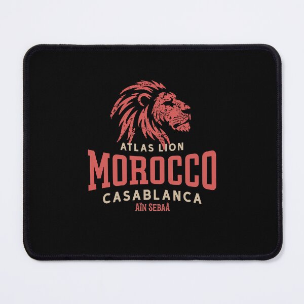 Item preview, Casablanca Atlas lion – Moroccan costal City Retro Style designed and sold by akartaws.