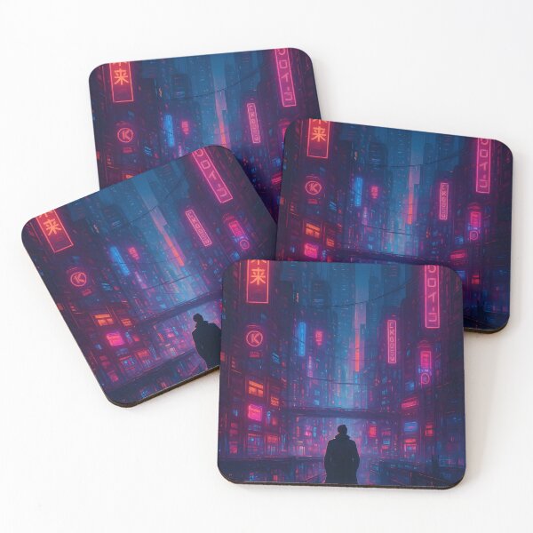Item preview, Cyberpunk Dreamscape City designed and sold by AIDreamsArt.