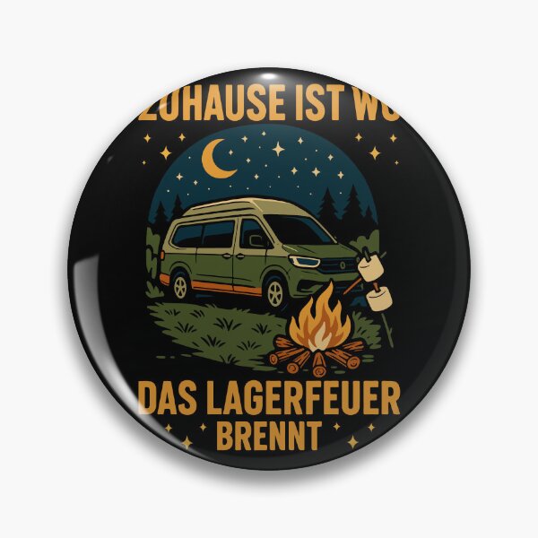 Item preview, Home Is Where The Campfire Burns Camping designed and sold by LuminOrb.
