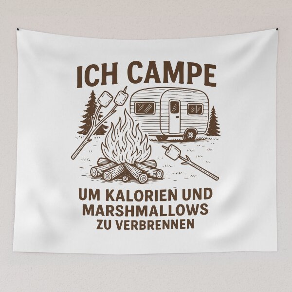 Item preview, I camp for calories and marshmallows designed and sold by LuminOrb.