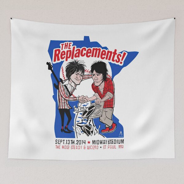 Item preview,  The Replacements Midway Stadium Concert Tour  designed and sold by bellocruelanh.