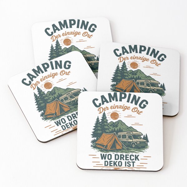 Item preview, Camping The Only Place Where Dirt Decoration Is Funnier designed and sold by LuminOrb.