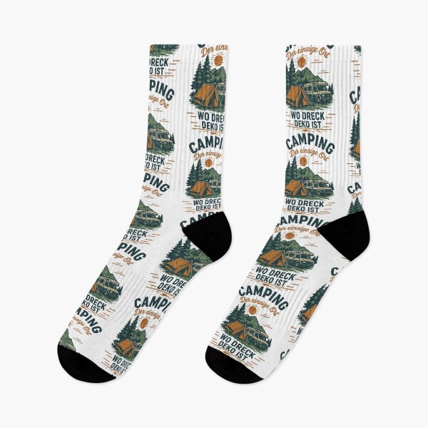 Item preview, Camping The Only Place Where Dirt Decoration Is Funnier designed and sold by LuminOrb.