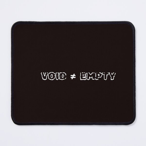 Item preview, VOID ≠ EMPTY designed and sold by Nikoverse.