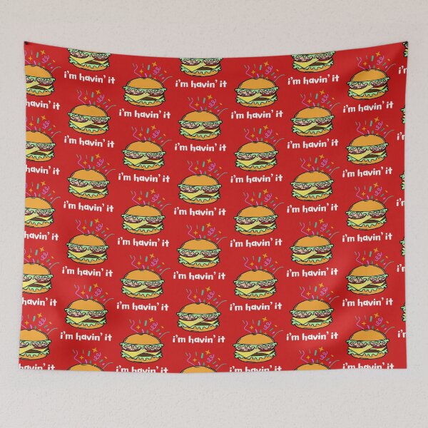 Item preview, I'm Havin' It Burger design designed and sold by Genki Tee.
