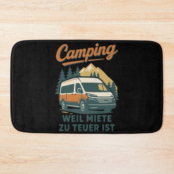 Item preview, Camping Because Rent Is Too Expensive Adventure Camping designed and sold by LuminOrb.