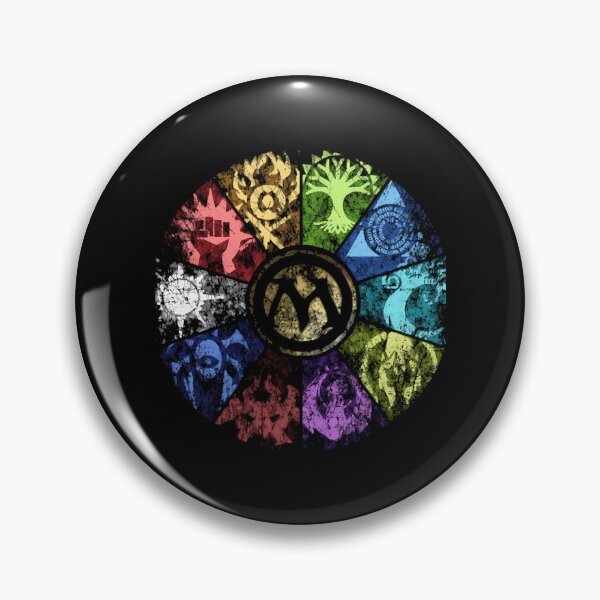 Artikelvorschau, MTG F.a.d.e.d Guild Wheel Logo Gamer entworfen und verkauft von ThreadNovaCraze.
