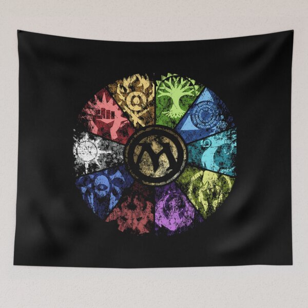 Item preview, MTG F.a.d.e.d Guild Wheel Logo Gamer designed and sold by ThreadNovaCraze.