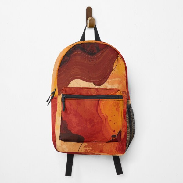 Item preview, Golden Autumn Rust Abstract designed and sold by ArtBySylvia.