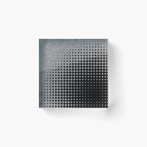 Item preview, Silver black halftone designed and sold by Bazarstreet.