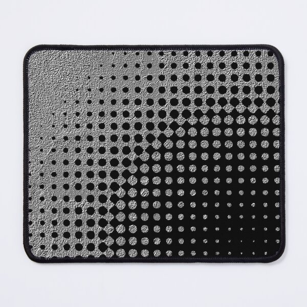 Item preview, Silver black halftone designed and sold by Bazarstreet.