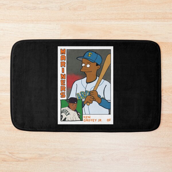 Item preview, Homer At The Bat Ken Griffey Jr Simpsons Parody Mariners Baseball Card designed and sold by Billacookiex.
