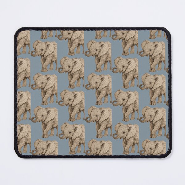 Item preview, Curled Trunk Elephant Sticker/L2D  designed and sold by L2Dcreations.