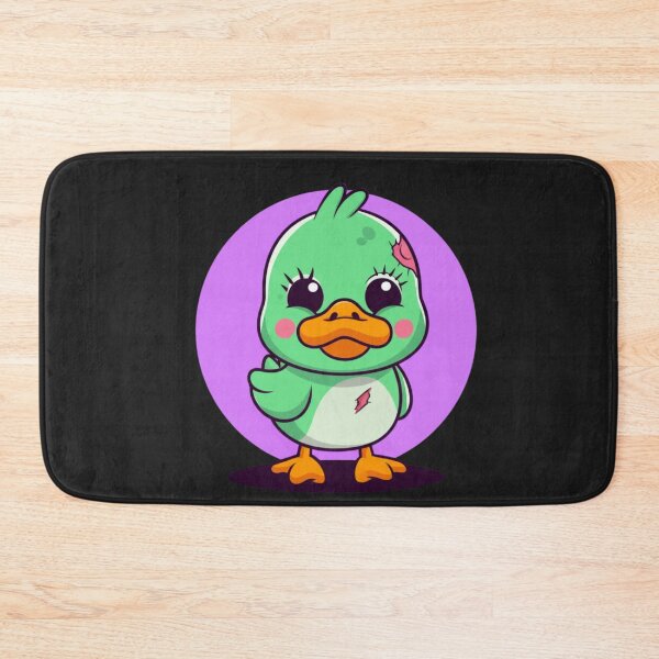 Item preview, Cute Chibi Duck Zombie Halloween T-Shirt – Funny Kawaii Pastel Animal Design designed and sold by ColorSplash123.